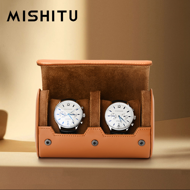 Watch Display Box - MISHITU 1/2/3-Slot Uhr Lagerung Rolle Reisetasche