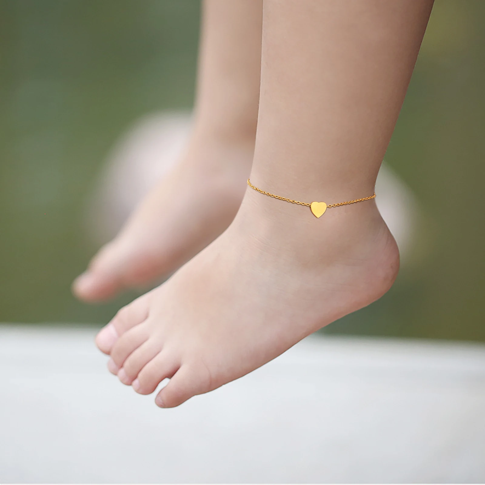 Jc Jewelry & Watches Photos - Baby Herz Fußkettchen Armband für Kinder,
