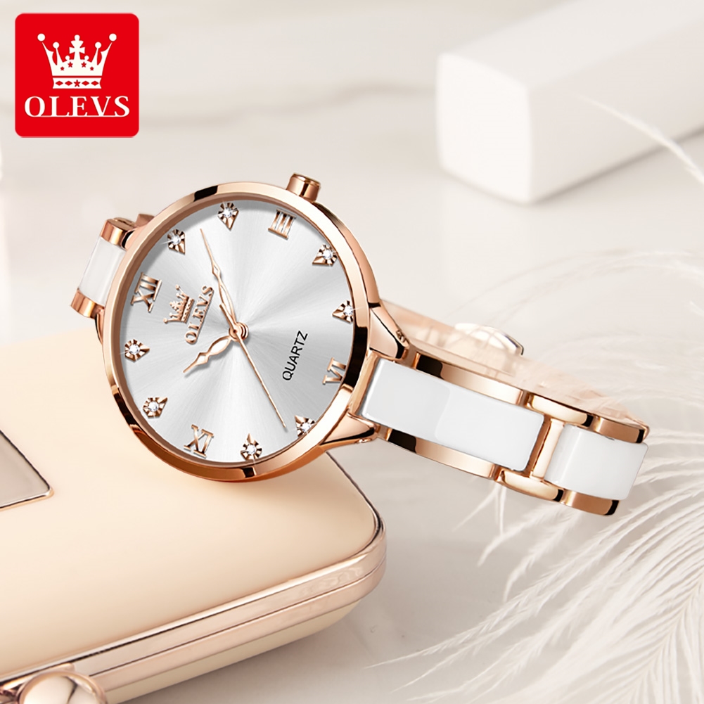 OLEVS 5872 Frauen Uhren Quarz  – Jewelry For Watches Bewertung und Preis